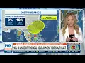 Tropical Disturbance Forming Off Southeast Coast