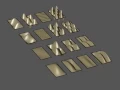 2D Standing Wave Patterns rectangular fixed boundaries
