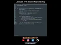 Leetcode 176 Second Highest Salary in Python Python Leetcode Python Coding Tutorial ASMR