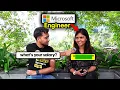 Asking Microsoft Google Engineers What They Actually Do and Their Salaries