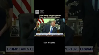 Trump Disparages Somali Americans from the Oval Office
