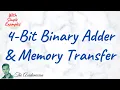 COA 54 4-Bit Binary Adder and Memory Transfer