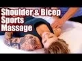 Sports Massage Techniques for Shoulder Pain Bicep Rotator Cuff Massage Therapy for Athletes