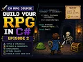 Learn C by Building an RPG Console Game Part 2 Variables Methods Menus