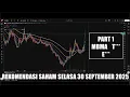 Download Lagu PART 1 Rekomendasi Swing trading Scalping saham Selasa 30 September 2025 - MBMA T*** E***