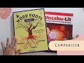 Word Roots vs Vocabu-lit Secular Homeschool Vocabulary Curriculum Comparison