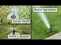 Types of Sprinklers