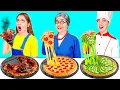 Download Lagu Me vs Grandma Cooking Challenge | Food Battle by RaPaPa Challenge