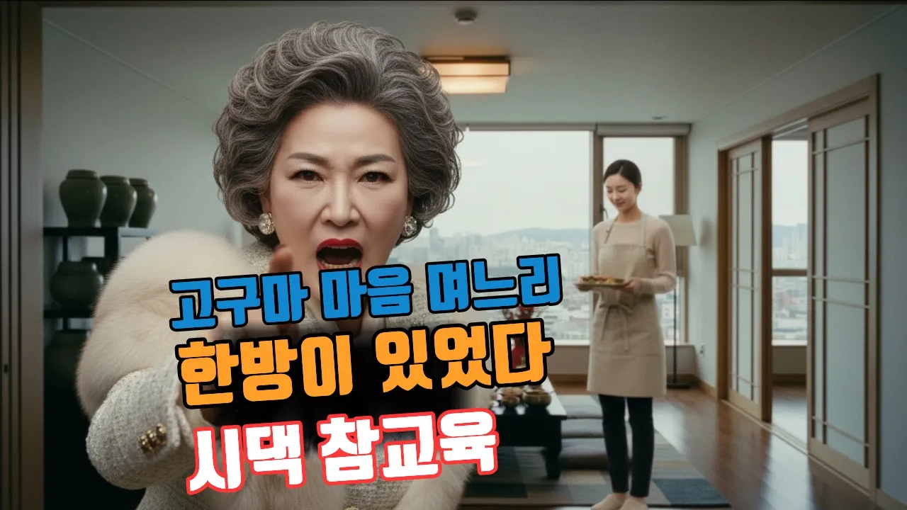 며느리의 참교육