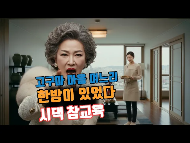 며느리의 참교육