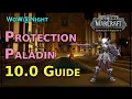 Protection Paladin Guide 10 0 Dragonflight Pre-Patch