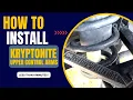 HOW TO install KRYPTONITE upper control arms FAST PACE
