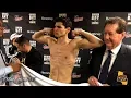 RYAN GARCIA STRIPS DOWN RE-WEIGHS IN TO MAKE WEIGHT FOR VELEZ FIGHT