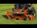How to Use Operate a Commercial Zero Turn Gas Lawn Mower Husqvarna