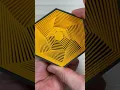 3D Printing illusion hexagons with magnets