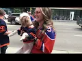 168 Drums Edmonton Oilers vs Florida Panthers NHL Stanley Cup Playoffs Fan Reactions after the Game
