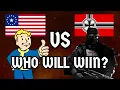 Wolfenstein German Reich VS Fallout Pre-War USA Who Will Win