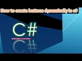 c tutorial 7 how to create dynamic button in c windows application dynamic button c