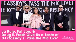 ja rule fat joe u0026 doug e fresh give us a taste of dj cassidy s pass the mic live residency