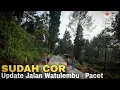 Download Lagu SUDAH COR !!! UPDATE JALAN WATULEMBU - PACET BATANG