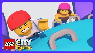 LEGO City - Das verrückte Hindernisrennen! 🏎️ | Kinderfilme | WildBrain Kinder