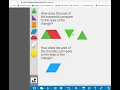 Area Relationship Between Pattern Blocks