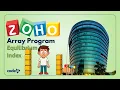 Zoho Coding Array Program Equilibrium Index solved in O n Code It