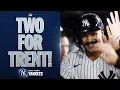 Trent Grisham mashes TWO HOME RUNS during a 3-hit game for the Yankees MLB Highlights