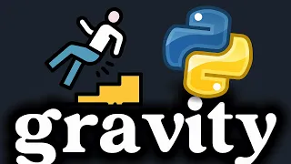 Simulating Gravity in Python Ursina - Tutorial 6