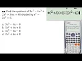 Problem No 93 Find the quotient of two polynomial