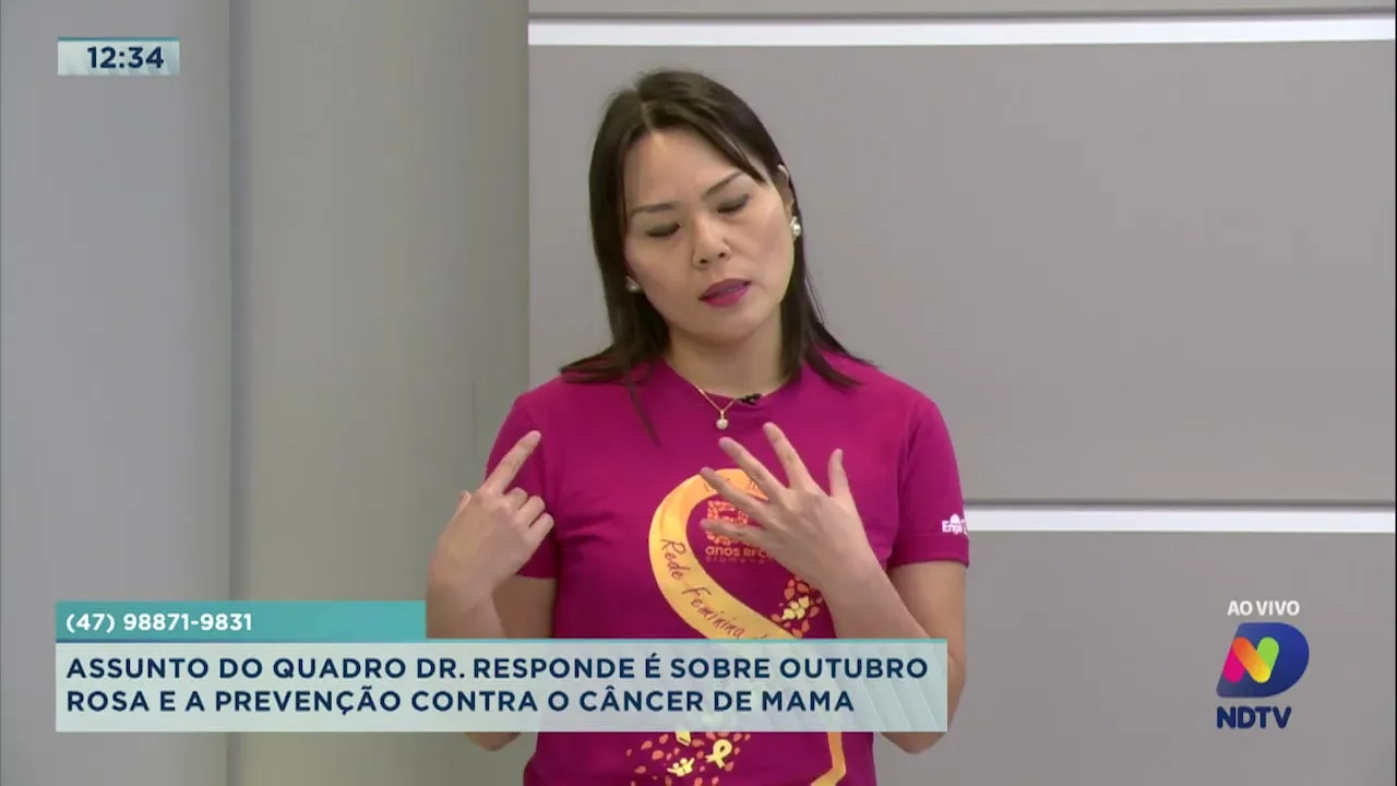 Dr. Responde: Outubro Rosa alerta sobre prevenção e diagnóstico precoce do câncer de mama