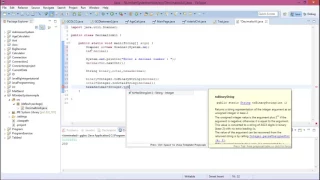 Decimal to Binary octal and Hexadecimal in java programming