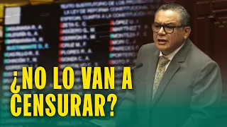 "Complicado que se llegue a ese número de votos": Juan José Santiváñez intenta salvarse de censura