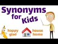 Synonyms for Kids Grammar for Elementary Students