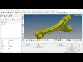 HyperMesh Tetra Meshing Connecting Rod How to Generate Tet Mesh for the Connecting Rod