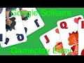 Google Solitaire Gameplay Easy