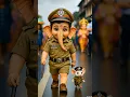 Lagu Police Bane Cute Bal Ganesha Aur Mushakaraj 👮‍♂️🙏#ganesh #cute #police #shorts #youtubeshorts #viral