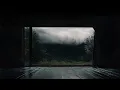 Hiding inside Abandoned Cabin in Mountains Huge Thunderstorm Rolling in Full Storm Rain 3 HOURS