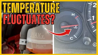 reasons your temp gauge goes up and down how to fix it