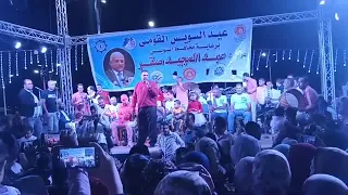 مع عيد السويس القومى مع مشتاقين ياناس الفنان عبده الدشناوى والفنان ابراهيم السنى 