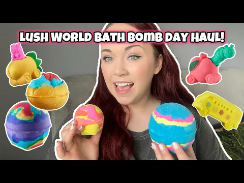 Download MP3 MASSIVE HAUL - LUSH HAVE RELEASED 29 NEW BATH BOMBS!! |World Bath Bomb Day | April 27th!