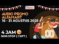 Download Lagu AUDIO PROMO ALFAMART 16-31 AGUSTUS 2025 - NON STOP 4 JAM
