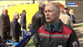 В омской медсанчасти №9 сегодня прошли учения