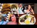 VLOG A day in my life Work friends food and 30 weeks pregnant