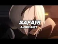 Download Lagu Safari (hakan akkus remix) - Serena【Edit Audio】
