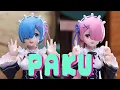 Download Lagu Re:Zero - Rem and Ram Dance to PAKU | Stop Motion