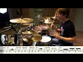 เพียงพอ Potato [Drum Cover : สอนกลอง ] Note Weerachat