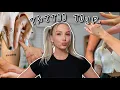 DAINTY TATTOO TOUR meanings pain levels vlogmas day 16