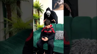 A Terrifying Person Came To Us And We Hit Him 