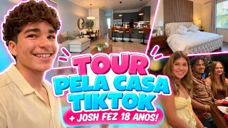 TOUR PELA CASA QUE ALUGAMOS NO TIKTOK + JOSH FEZ 18 ANOS!